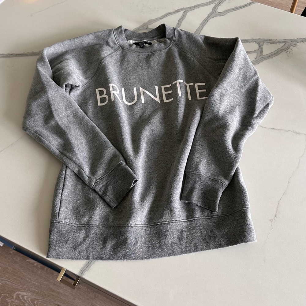 Brunette the Label Brunette Grey Sweatshirt XS/S